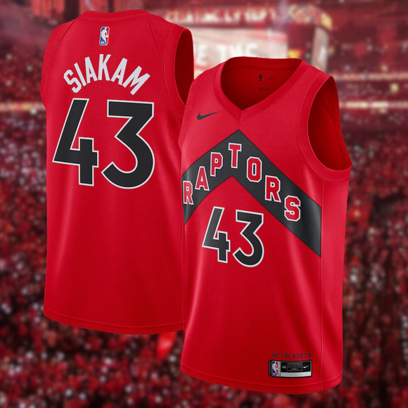 Pascal Siakam Toronto Raptors Nike Swingman Jersey Red 56 2XL NWT NBA - Picture 1 of 15